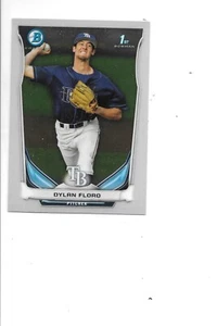 Dylan Floro 2014 Bowman 1st Chrome Prospects Baseball Card #BCP16 Tampa Bay Rays - Picture 1 of 2