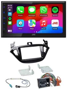 JVC Bluetooth 2DIN MP3 DAB USB Autoradio für Opel Adam ab 13 Corsa E ab 15 - Bild 1 von 10
