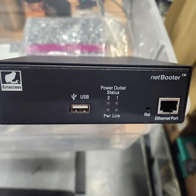 PDU, AC Power switch, USB Serial Port & RS232, 2x Nema5-15 outlets - Image 1 of 3