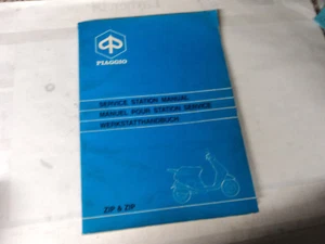 Workshop Manual Vespa ZIP BMZ1T 406178 - Picture 1 of 1