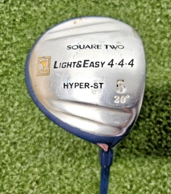 Cuadrado Dos Ligero y Fácil 4-4-4 5 Madera 20* / Derecha / Damas ~40" / NUEVO AGARRE / jd7683 Foto 1 de 4