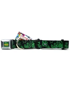 Increíble Hulk Collar de Perro Cinturón de Seguridad Mascotas Edad de Plata Marvel Comics Nuevo Foto 1 de 4