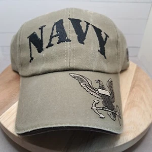 Baseball Cap Mütze Adler khaki grün verstellbar Stoff NEU - Bild 1 von 6