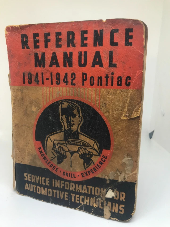 Original Reference manual 1941-1942 Pontiac - Good Used Shop Copy sku#03/20/01 - Image 1 of 4