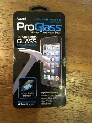 Pro Glass screen protector Tzumi Iphone 5S, Iphone 5C and Iphone 5 Foto 1 de 2
