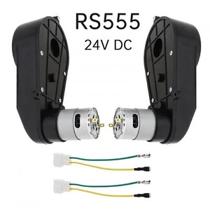 2xRS555 Cambio Motore Auto Giocattolo per Bambini 24V 18000-40000RPM Ruota Auto Bambini - Foto 1 di 11