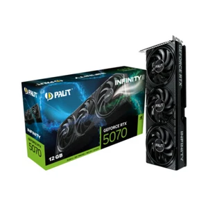 Palit GeForce RTX 5070 Infinity 3 12GB GDDR7 TurboFan Blade 4.0 Graphics Card - Picture 1 of 9