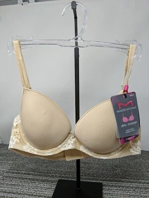 Sujetador con aros estilo Maidenform talla 32B Comfort Devotion DM9350 C4V NUEVO CON ETIQUETAS Foto 1 de 4