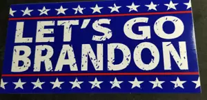 3 LET'S GO BRANDON AUTOAUFKLEBER 3,75x7,5" - Bild 1 von 1