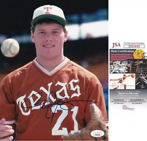Roger Clemens SIGNED JSA COA 8x10 Texas Longhorns, 7 CY, 4,672 K’s AUTOGRAPHED - Picture 1 of 3
