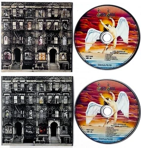LED ZEP *VG+* "PHYSICAL GRAFFITI" 1997 JAPAN EAST-WEST LTD REPLICA COVER RMST CD - Imagen 1 de 5