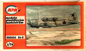 MPM 1/72 SCALE SUKHOI Su-2 WW2 RUSSIAN SOVIET AF RECON LIGHT BOMBER EMG FIGHTER - Picture 1 of 1