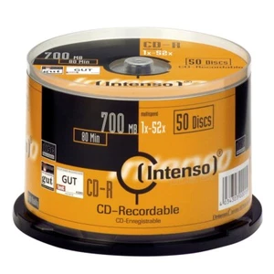 Intenso CD-R 700MB 50er Spindel  - Bild 1 von 1