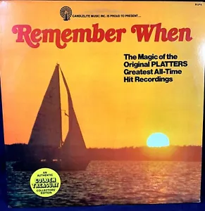 REMEMBER WHEN... THE ORIGINAL PLATTERS, GREATEST HITS, 12" VINYL LP 1979 - Bild 1 von 5