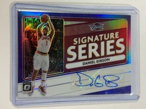 2020-21 Panini Donruss Optic Signature Series Purple Prizm Daniel Gibson Auto - Picture 1 of 2