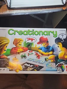 Vintage Retired Lego Creationary Board Game W/ Extra Legos And Cards No Mini Fig - Picture 1 of 4