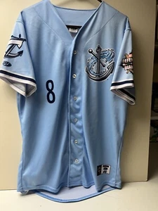 Nationals Jose Tena 2024 Game Used Columbus Clippers Trikot TOP AUSSICHT MLB - Bild 1 von 4