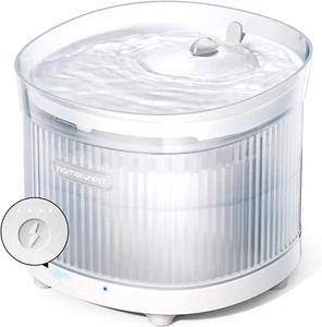 Kabelloser Katzenbrunnen zum Trinken mit ultra leiser kabelloser Pumpe, 7800Mah - Bild 1 von 12
