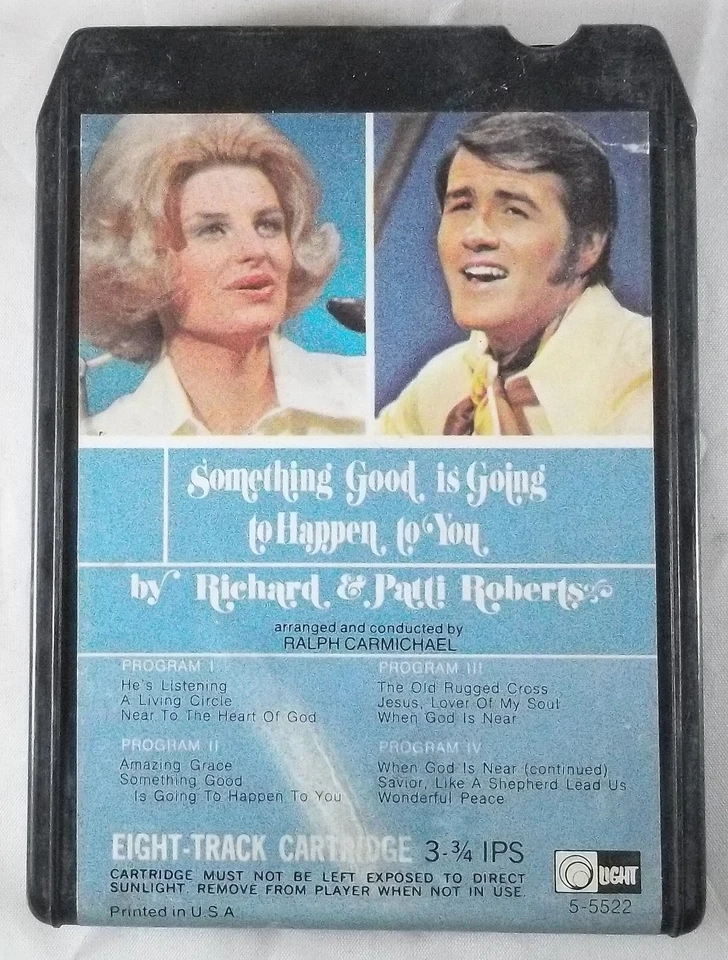 SOMETHING GOOD IS GOING TO HAPPEN by The Roberts 8-track tape tested working - Image 1 of 1