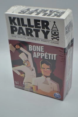 Rare BNIB Sealed Spinmaster Killer Party Bone Appetit Mystery Party Game 16+ - Image 1 of 4