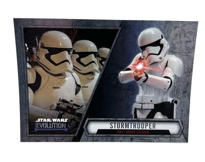 2016 Star Wars Evolution Stormtrooper #70 First Order Soldier - Image 1 of 2