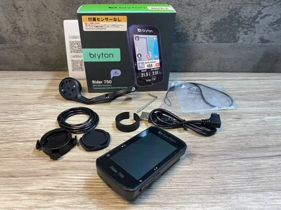 Bicicleta Computadora Bryton Rider 750 Negra Impermeable Rendimiento Alta Funcionalidad Foto 1 de 4