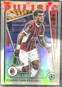 Christian Pulisic Hero Variation 2024-25 Topps Chrome UEFA Soccer (1:682 hobby) - Picture 1 of 2