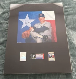 Nolan Ryan Auto Autograph Silver Star Authentic Poster LE 92/1000 Texas Rangers - Picture 1 of 11