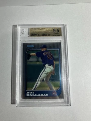 Bowman Chrome Roy Halladay 1997 #212 BGS 9,5  Foto 1 de 2