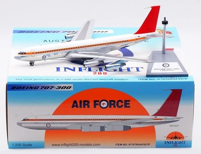 InFlight 200 1:200 Australian Air Force (RAAF) B707-300C “Qantas Hybrid” A20-627 - Image 1 of 4