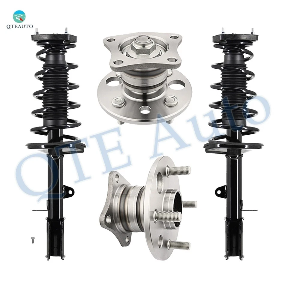 Set 4 Rear Quick Complete Strut-Wheel Hub Bearing For 1998-2002 Chevrolet Prizm - Image 1 of 4