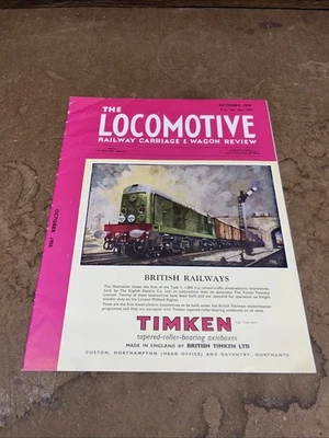 机车铁路马车和马车评论杂志 1958 年 10 月 — 第 1/4 张图片