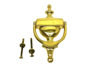 Brass Metal EB Doorknocker Door Knocker Part Hardware Vintage Used  - Picture 1 of 9
