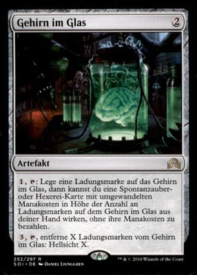 MTG – Gehirn im Glas 252/297 SOI Schatten über Innistrad (Rare) - Bild 1 von 2