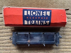 LIONEL NACHKRIEG SPUR 027 BETRIEBS-HOLZKIPPWAGEN #3451 MIT EINSÄTZEN - Bild 1 von 8