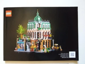LEGO Icons: Boutique Hotel 10297 NUR HANDBUCH - OHNE LEGO - mit Einsatz - Bild 1 von 4