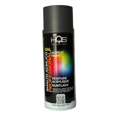 HQS COLORS VERNICE SPRAY RAL 7016 GRIGIO ANTRACITE OPACO 400 ML