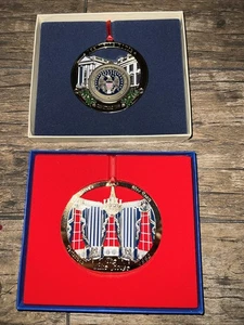 2 The White House historical Association Christmas ornament 1990 and 1996 - Picture 1 of 7