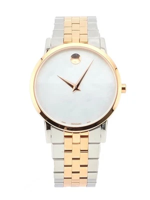 Reloj Movado Museum Classic 0607629 de cuarzo de dos tonos para mujer - Precio de venta $995 Foto 1 de 3