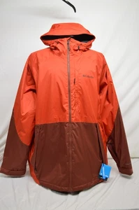 NEW Columbia Men's Snowy Summit Omni-Tech Jacket Sail Red/Spice Size 5XL - Picture 1 of 12