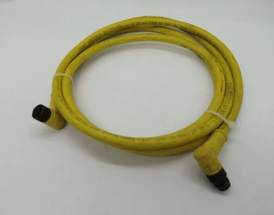 Brad Harrison 884033C02M020 90DEG Male/Female Cordset 4 Pole 4A 250V 2m USED - Image 1 of 2