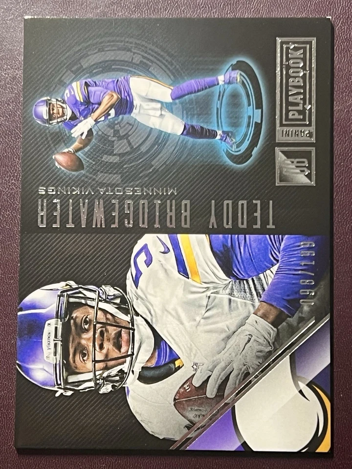 2016 Panini Playbook Teddy Bridgewater #56 /199 Minnesota Vikings - Image 1 of 2