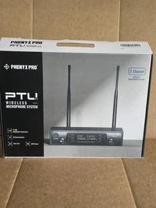 Phenyx Pro kabelloses Mikrofonsystem zwei kabellose Mikrofone, mit 2 dynamischen Handmikrofonen - Bild 1 von 5