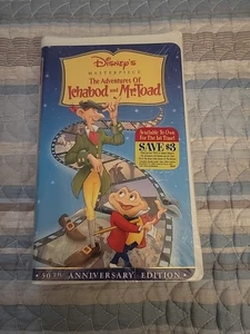 BRAND NEW Ichabod & Mr. Toad The Adventures Of (VHS; 1999) Sealed OOP *SEE NOTE* - Imagen 1 de 7
