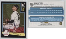2016 Panini Donruss 1982 Design Black Border /99 Cal Ripken Jr #D82-41 HOF