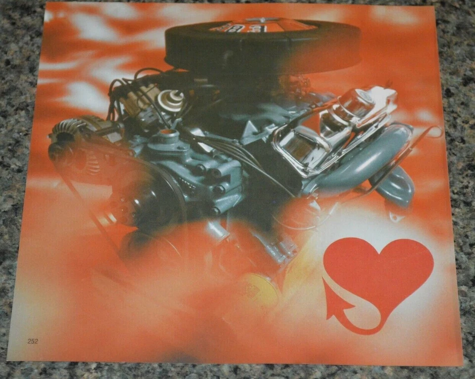 Dodge Plymouth 383 1960 motor imagen característica impresión 65 66 67 Mopar 8 Foto 1 de 1