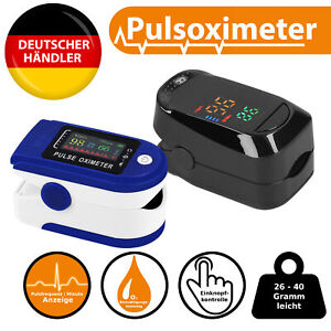 Pulsoximeter Finger Sauerstoff Puls SpO2 Messgerät Oximeter SpO-2 Pulsoxymeter