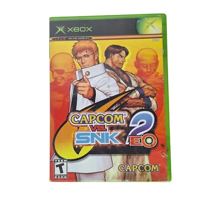 Capcom Vs SNK 2 EO (Xbox, 2003) Game And Case - Image 1 of 3