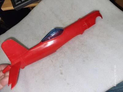 NOS Cox Tether Red Corsair Fuselage Part - Image 1 of 4