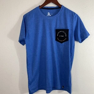 Brazilian Jiu Jitsu GF Team Nao Para Nunca T-Shirt Mens S Blue Grappling Fight - Picture 1 of 5
